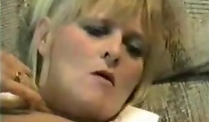 Mature blonde smoking fetish pornography