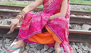 Desi Village bhabhi Precinct Fucking with Follower groupie Old bean Outdoor mistiness