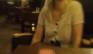 Wife Flashing in Pub