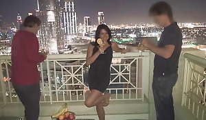 HORNY BUSINESS PARTY IN DUBAI!  MILF Arse FUCKED
