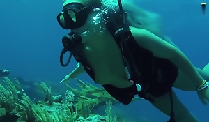 Jenny Scordamaglia Scuba diving exposed