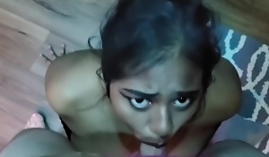 RAI IS BACK -Busty Indian teen gives soiled deepthroat